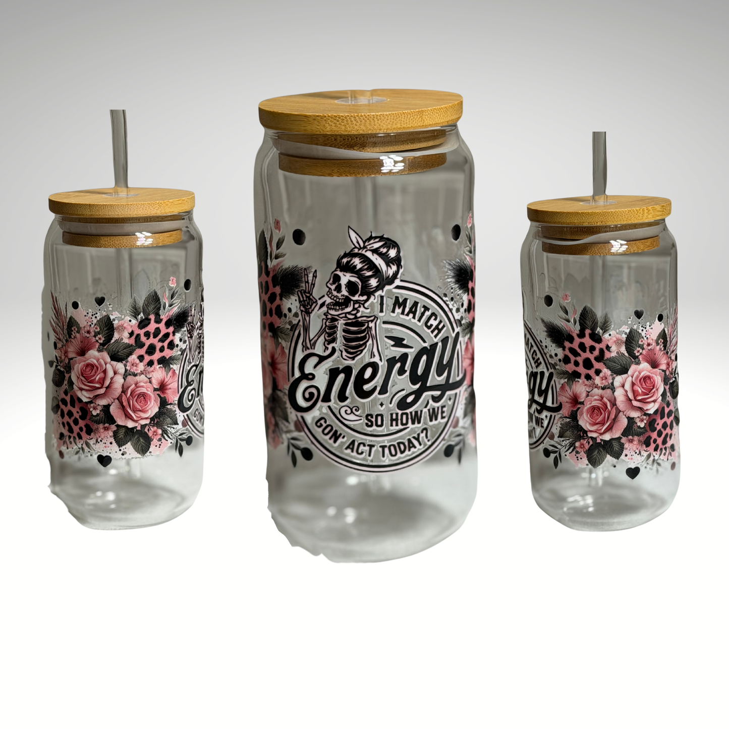 16 oz Glass Tumbler