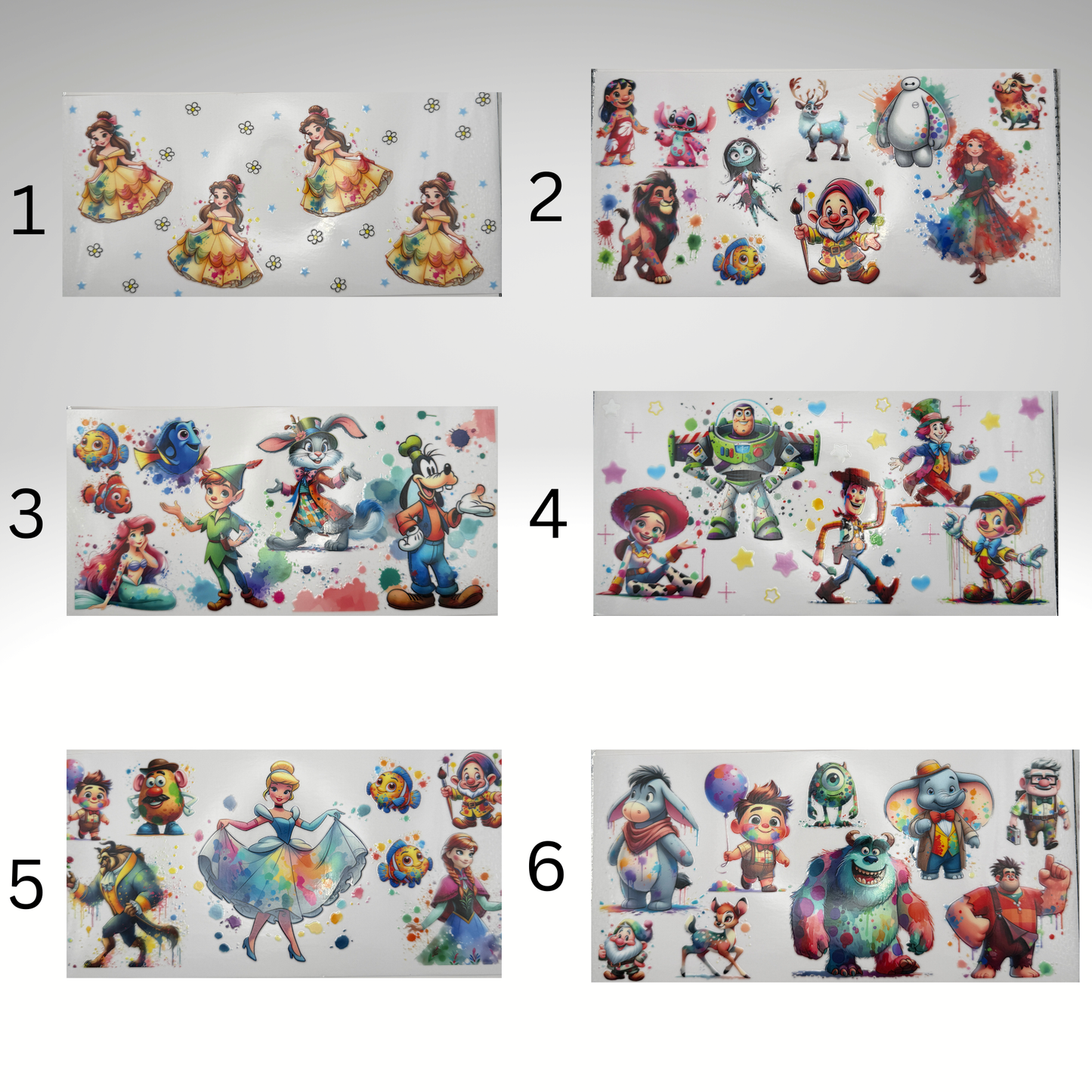 Disney Cup Wraps
