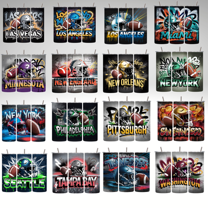 20 oz Stainless Steel Tumbler - NFL