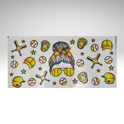 Softball Cup Wraps