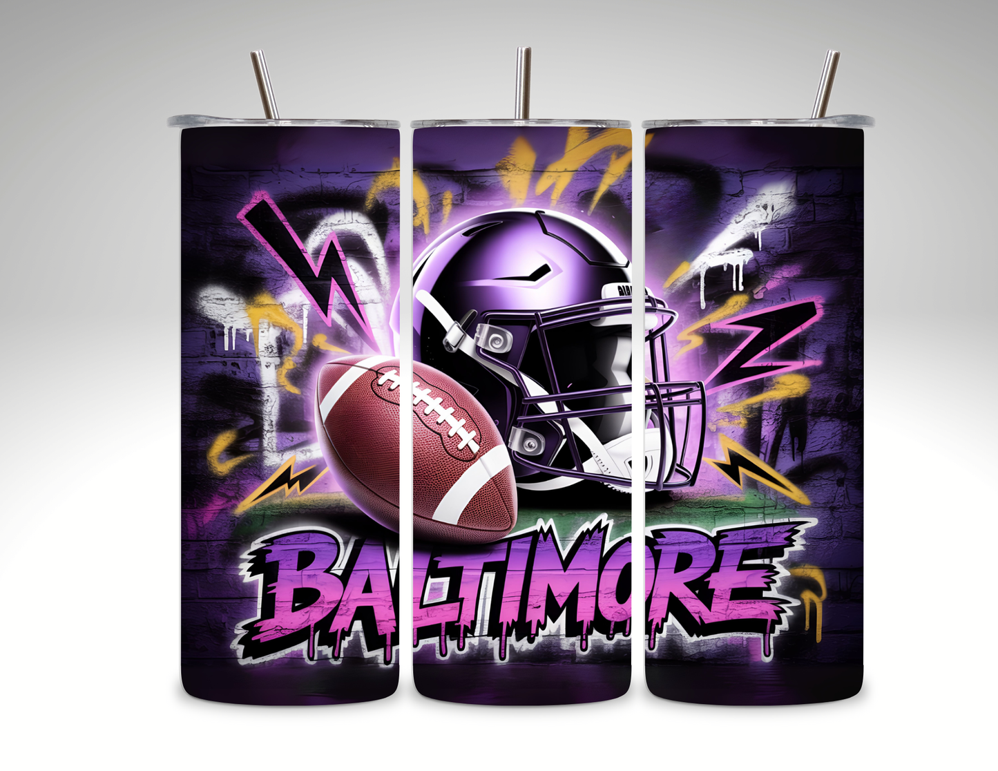 20 oz Stainless Steel Tumbler - NFL