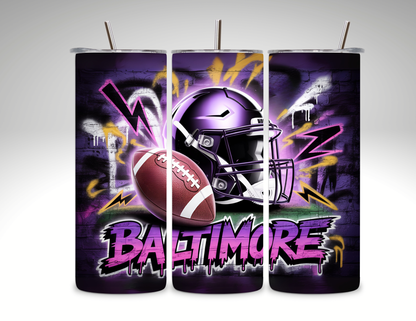 20 oz Stainless Steel Tumbler - NFL