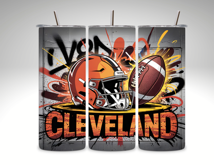 20 oz Stainless Steel Tumbler - NFL