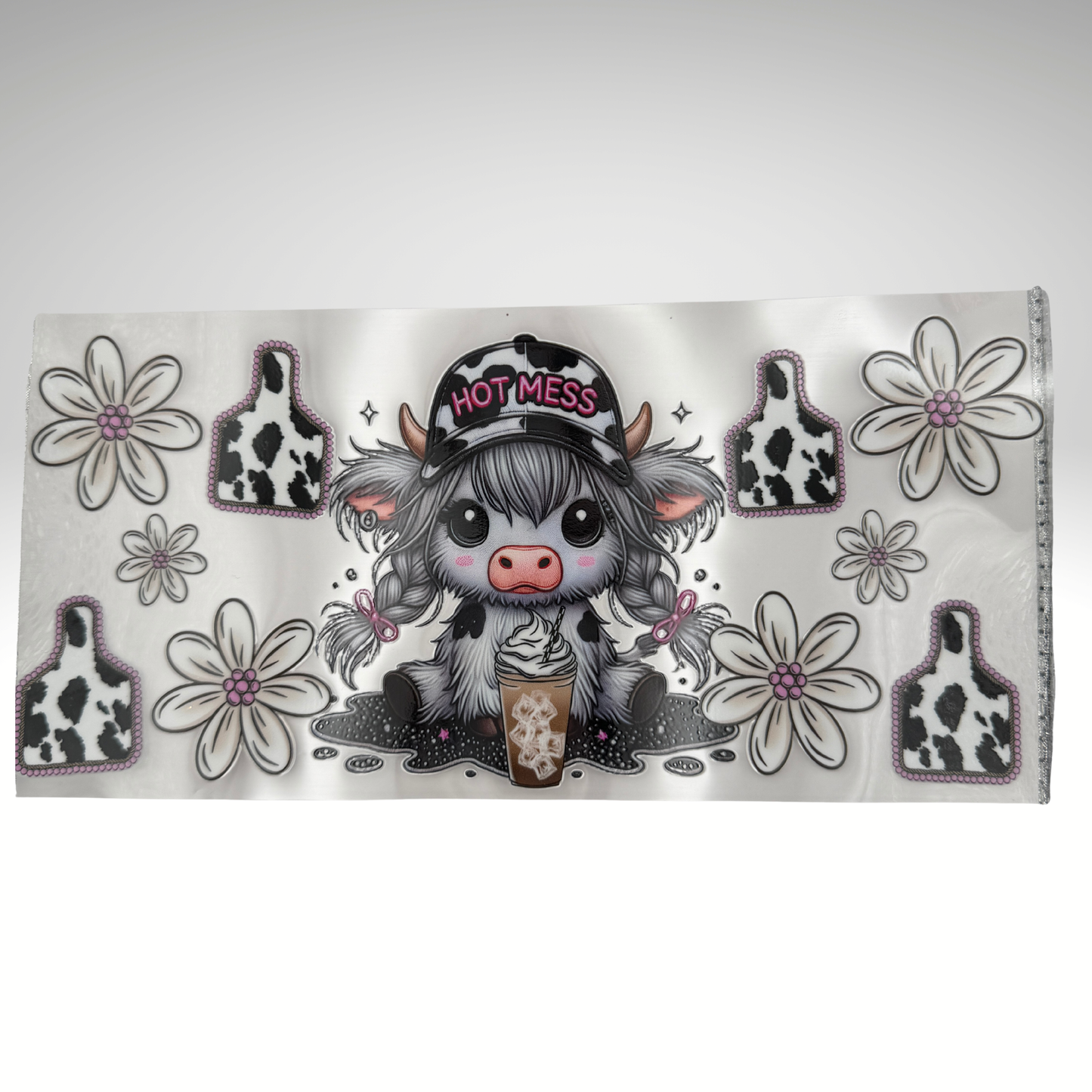 Highland Cow Cup Wraps