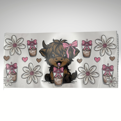 Highland Cow Cup Wraps