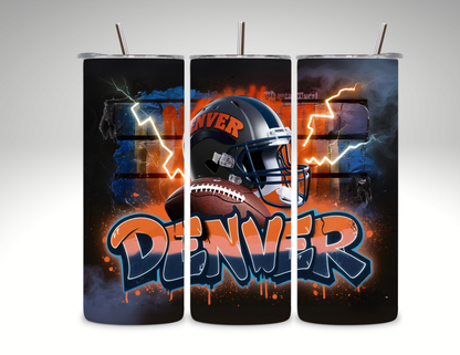 20 oz Stainless Steel Tumbler - NFL