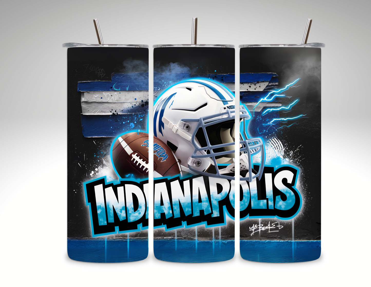 20 oz Stainless Steel Tumbler - NFL