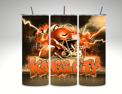 20 oz Stainless Steel Tumbler - NFL