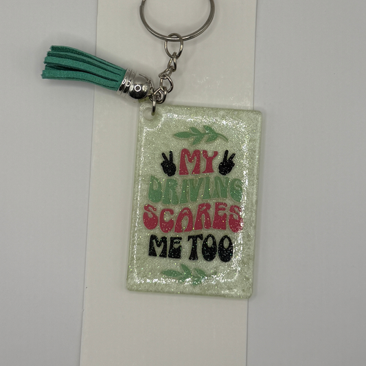 Resin Keychain