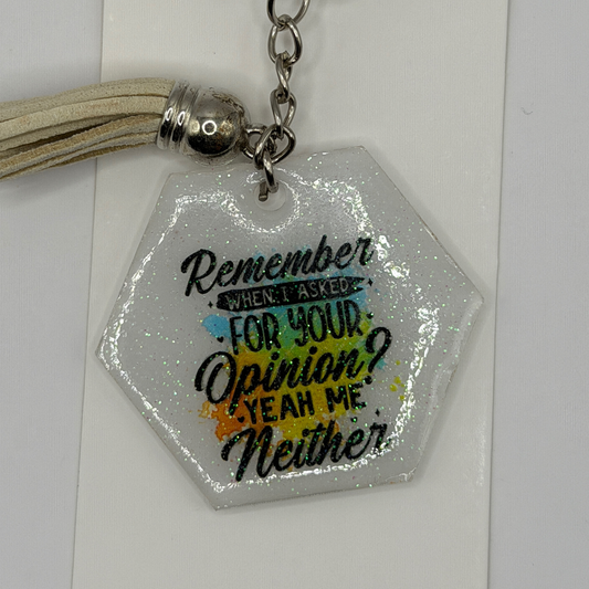 Resin Keychain