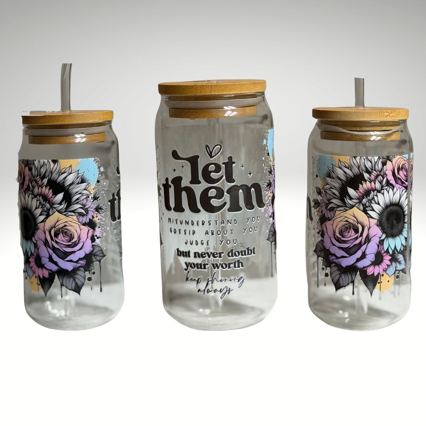 16 oz Glass Tumbler