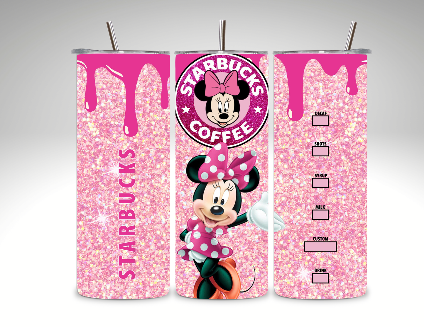 Minnie Mouse Starbucks Tumbler