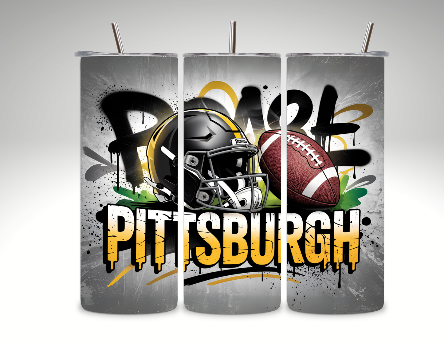 20 oz Stainless Steel Tumbler - NFL