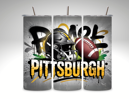 20 oz Stainless Steel Tumbler - NFL