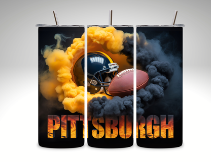 20 oz Stainless Steel Tumbler - NFL