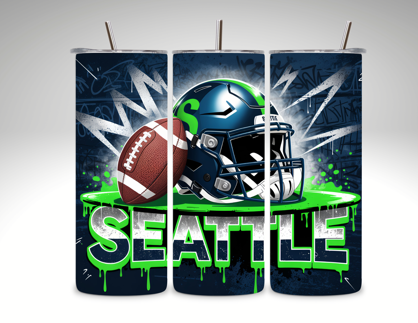 20 oz Stainless Steel Tumbler - NFL