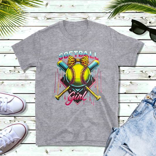 Youth Softball T Shirt