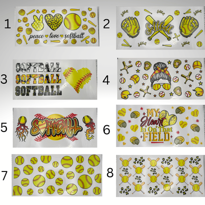 Softball Cup Wraps