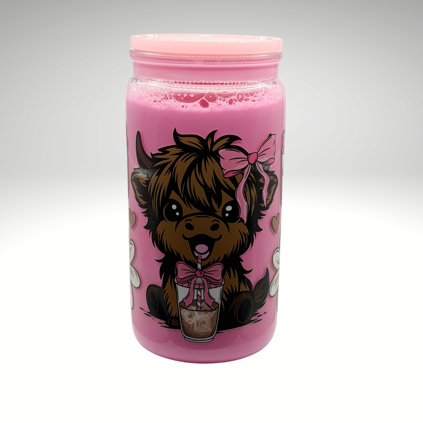 16 oz Strawberry Milk Tumbler