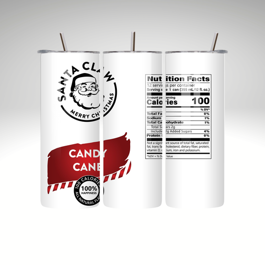 Santa Claw 20 oz Tumbler