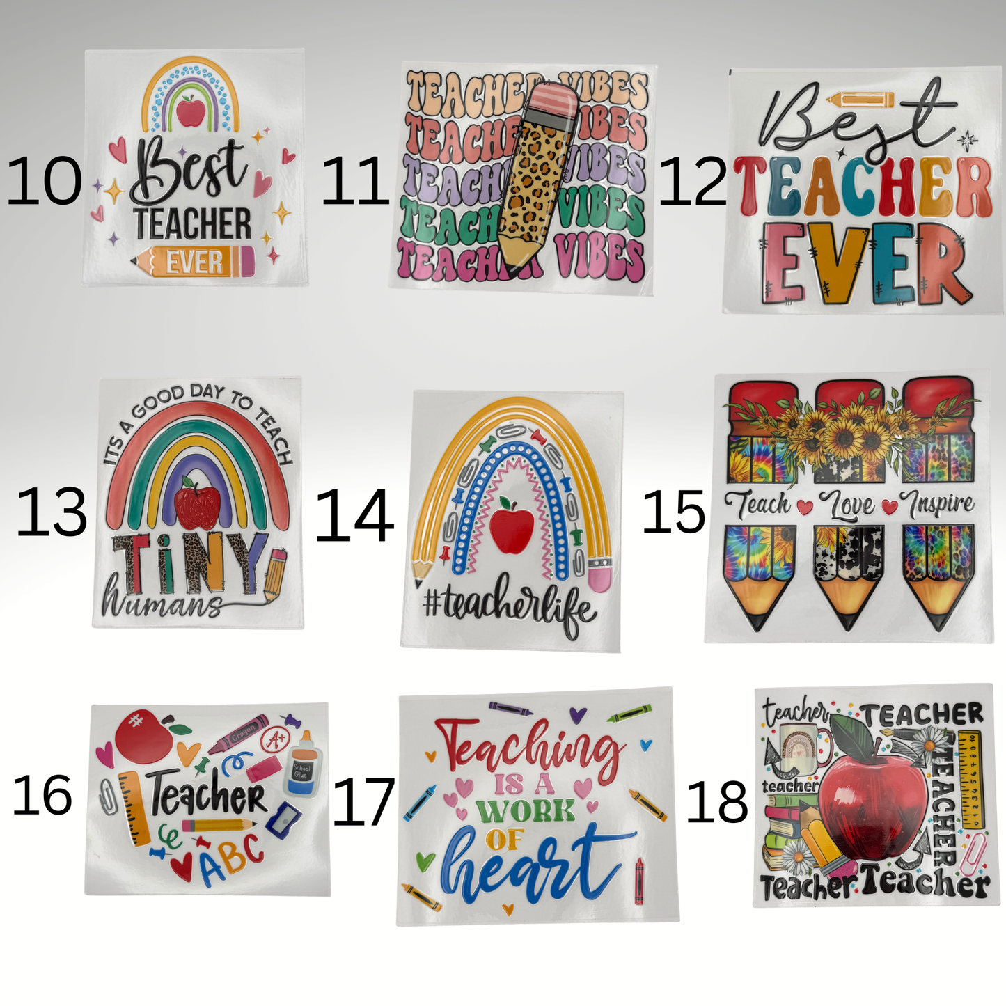 Teacher Cup Wraps