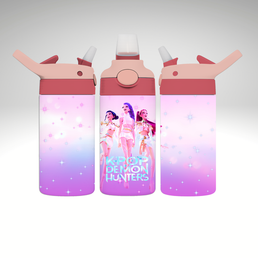 K Pop Demon Hunter 12 oz Stainless Steel Tumbler