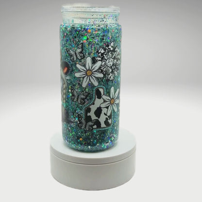 20 oz Snow Globe Tumbler