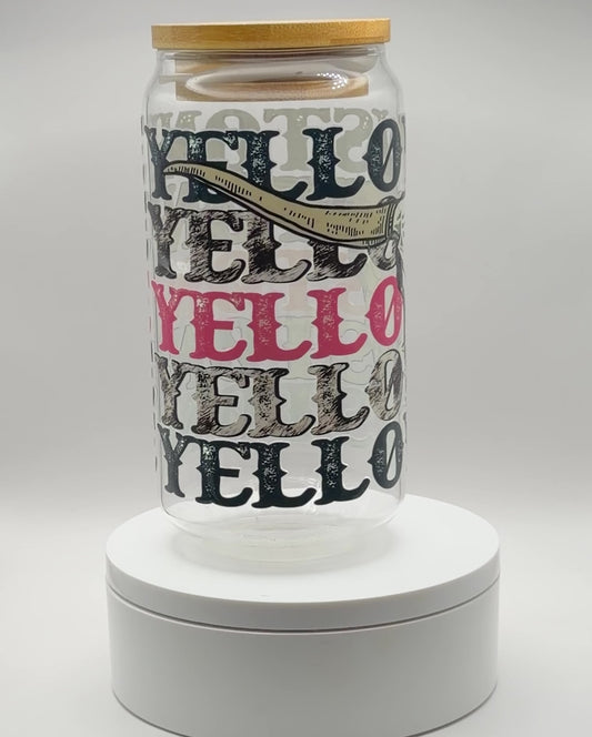 16 oz Glass Tumbler